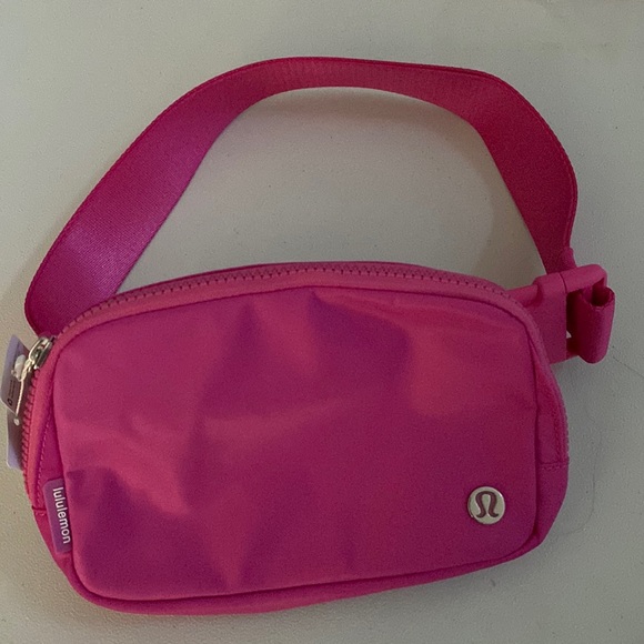 lululemon athletica Handbags - Lululemon Everywhere Belt Bag 1L  Sonic Pink with reusable shopping bag